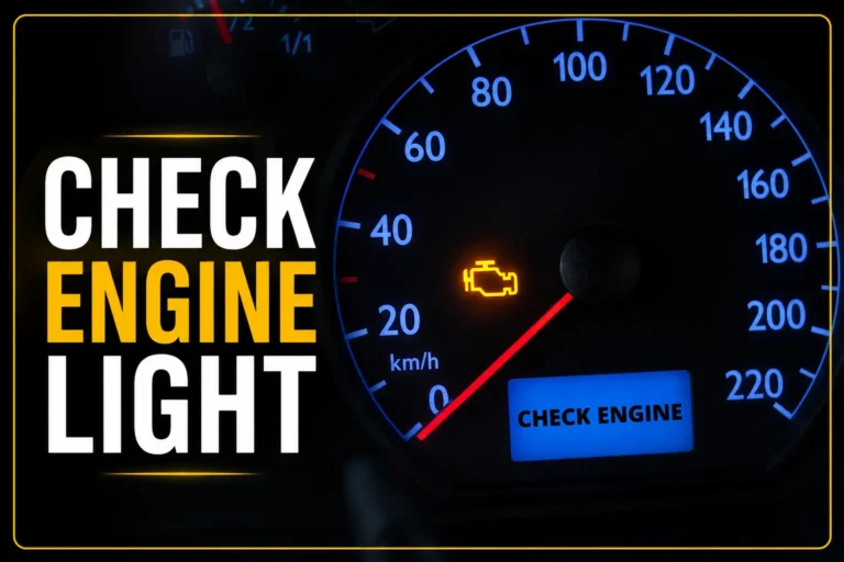 Check Engine Light: What It Means, Common Causes, and What to Do Next