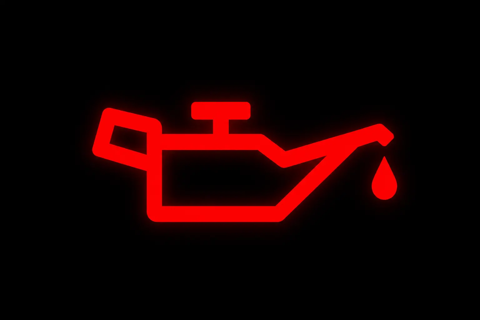 Oil Pressure Warning Light dashboard symbol icon showing the engine oil warning indicator