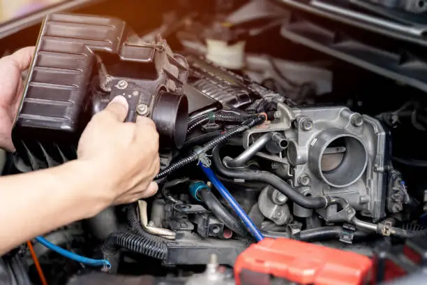 Electronic throttle body and throttle position sensor problem causing check engine and traction control lights